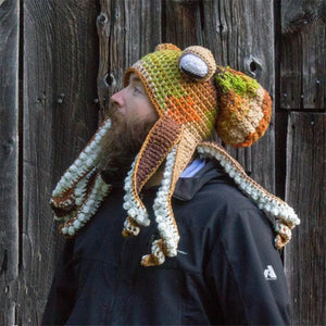 🔥Christmas Sale - Buy 2 Free Shipping🐙Octopus Knitted Hat