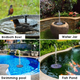 Solar Powered Hummingbird Fountain
