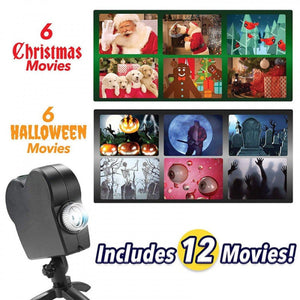 (🔥Early Halloween Promotions-50% OFF)Halloween & Christmas Projector