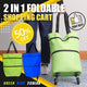 🔥Hot Sale🔥2 In 1 Foldable Shopping Cart（50% OFF）