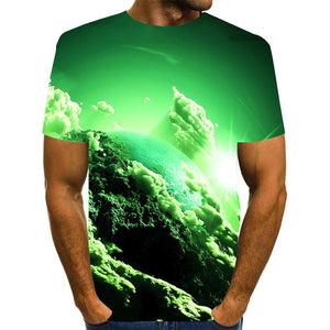 3D Graphic Printed Short Sleeve Shirts Cloud- 🔥 Semi Annual Sale -- 33% OFF