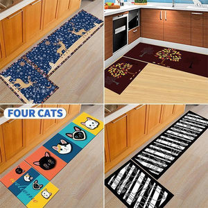 🎉Big Sale - Kitchen Printed Non-Slip Carpet ( 🔥Buy 1 Get 1 Free🎁 )
