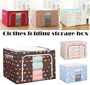Oxford Cloth Steel Frame Storage Box ( 🔥Mother's Day Sale - 50% Off )