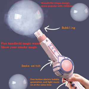 Elastic Smog Bubble Machine