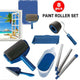8pc/set Multifunctional Wall Decorative Paint Roller